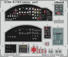 Eduard Accessories 32900 - B-17E/F interior for HKM in 1:32