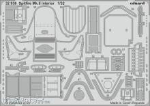 Eduard Accessories 32936 - Spitfire Mk.II interior for Revell in 1:32