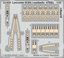Eduard Accessories 32939 - Lancaster B Mk.I seatbelts STEEL f.HKM in 1:32