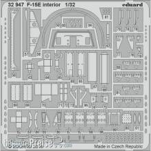 Eduard Accessories 32947 - F-15E interior for Tamiya in 1:32