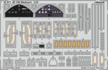 Eduard Accessories 32971 - Bf 108 Weekend for Eduard in 1:32