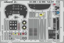 Eduard Accessories 32998 - 1:32 Yak-9T