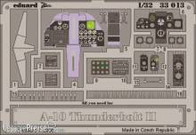 Eduard Accessories 33013 - A-10 Thunderbolt II dashboard für Trumpeter-Bausatz in 1:32