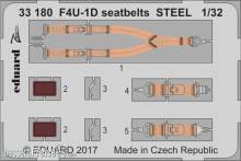 Eduard Accessories 33180 - F4U-1D seatbelts STEEL for Tamiya in 1:32