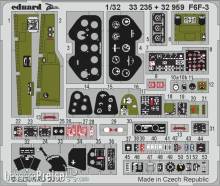 Eduard Accessories 33235 - F6F-3 for Trumpeter in 1:32