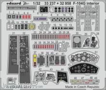 Eduard Accessories 33237 - F-104G interior for Italeri in 1:32