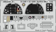 Eduard Accessories 33349 - 1:32 Spitfire Mk.I 1/32 KOTARE