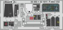 Eduard Accessories 33353 - 1:32 F-35A 1/32 TRUMPETER