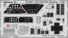 Eduard Accessories 33362 - 1/32 AH-1G early seatbelts STEEL 1/35