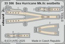 Eduard Accessories 33386 - Sea Hurricane Mk.IIc seatbelts STEEL for Revell