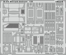 Eduard Accessories 36478 - M18 tank destroyer for TAMIYA