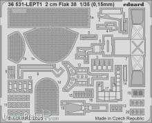 Eduard Accessories 36531 - 2 cm Flak 38 ICM