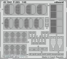 Eduard Accessories 491042 - P-38G for Tamiya in 1:48