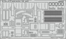 Eduard Accessories 491183 - B-17F waist section 1/48 for HKM in 1:48
