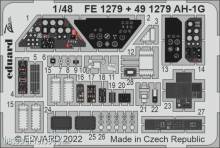 Eduard Accessories 491279 - 1:48 AH-1G 1/48