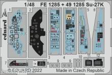 Eduard Accessories 491285 - 1:48 Su-27K 1/48
