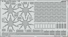 Eduard Accessories 481005 - B-17G engines for HKM in 1:48