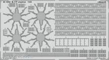 Eduard Accessories 481052 - B-17F engines 1/48 for HKM in 1:48