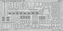 Eduard Accessories 481054 - B-17F undercarriage & exterior 1/48 for HKM in 1:48