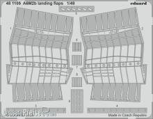 Eduard Accessories 481105 - 1:48 A6M2b landing flaps 1/48 ACADEMY