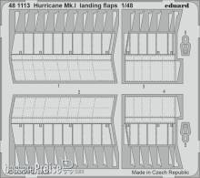 Eduard Accessories 481113 - 1:48 Hurricane Mk.I landing flaps 1/48 HOBBY BOSS