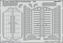 Eduard Accessories 481122 - 1/48 Hunter FGA.9 landing flaps 1/48 AIRFIX
