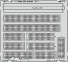 Eduard Accessories 481148 - B-17F ammo feed chutes 1/48