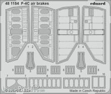 Eduard Accessories 481154 - F-4C air brakes
