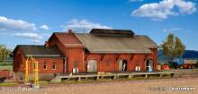 Kibri 39462 - Spur H0 Güterhalle mit Lademaß und Freiladerampe