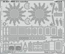 Eduard Accessories 48827 - 1:48 PBY-5A exterior for Revell