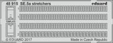 Eduard Accessories 48915 - SE.5a stretchers for Eduard in 1:48
