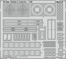 Eduard Accessories 48986 - Rafale C exterior for Revell in 1:48
