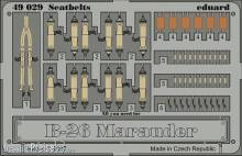 Eduard Accessories 49029 - B-26 Marauder seatbelts für Revell/Monogram Bausatz in 1:48