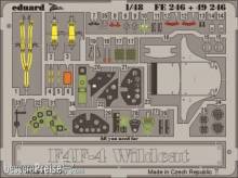 Eduard Accessories 49246 - F4F-4 Wildcat für Tamiya Bausatz in 1:48