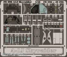 Eduard Accessories 49296 - A-1J Skyraider für Tamiya Bausatz in 1:48