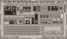 Eduard Accessories 49360 - B-17G Flying Fortress nose interior für Revell/Monogram Bausatz in 1:48
