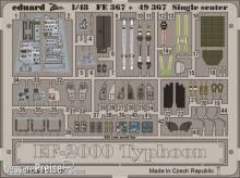 Eduard Accessories 49367 - EF-2000 Typhoon Single Seater für Revell Bausatz in 1:48