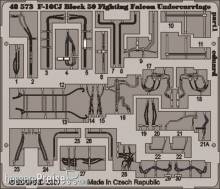 Eduard Accessories 49390 - F-16CJ Block 50 Fighting Falcon undercarriage für Tamiya Bausatz in 1:48
