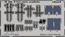 Eduard Accessories 49498 - F-111 early seatbelts for Hobby Boss in 1:48