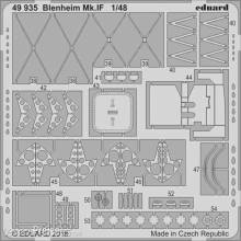 Eduard Accessories 49935 - Blenheim Mk.IF for Airfix in 1:48