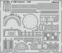 Eduard Accessories 49964 - F-15E interior for Great Wall Hobby in 1:48