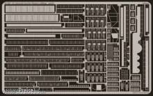 Eduard Accessories 53007 - Flugzeugträger USS Hornet CV 8 Fotoätzsatz für Reling in 1:350