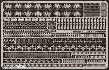 Eduard Accessories 53018 - USS BB-55 North Carolina 1/350 für Trumpeter-Bausatz in 1:350