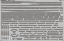 Eduard Accessories 53073 - 1:350 Yamato railings new tool for Tamiya78025