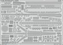 Eduard Accessories 53100 - 1:200 USS Arizona part 2-catapults for Trumpet