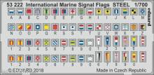 Eduard Accessories 53222 - International Marine Signal Flags STEEL in 1:700