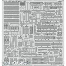 Eduard Accessories 53319 - USS Wasp LHD-1 part 2 TRUMPETER