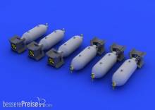 Eduard Accessories 672038 - 1:72 US 250Ib bombs