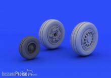 Eduard Accessories 672040 - F-16CJ Block 50 wheels for Tamiya in 1:72