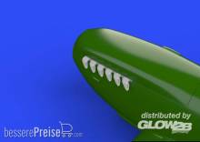 Eduard Accessories 672110 - Spitfire exhaust stacks-fishtail f.Eduar in 1:72